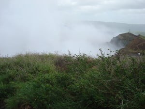 The view on top of volcano Masaya