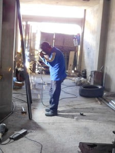 Jaun doing more welding