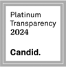 Platinum Transparency 2024 Candid Badge
