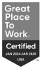 Great Place to Work certified badge