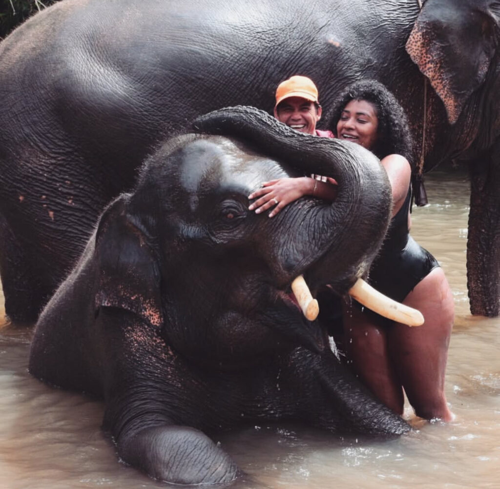 September 2018, Elephant Sanctuary in Thailand